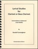 Lyrical Studies for Clarinet or Bass Clarinet